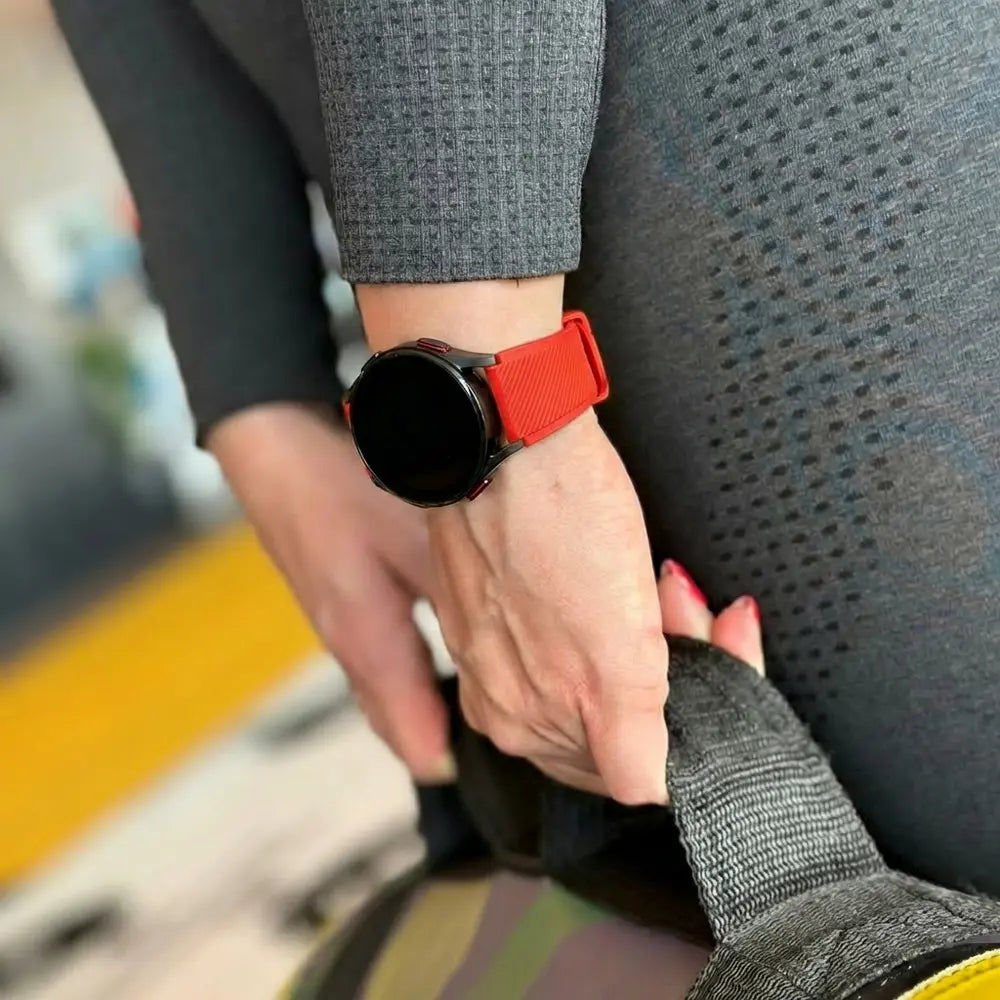 Samsung Galaxy Watch 7 - 40mm siliconen bandje (rood)