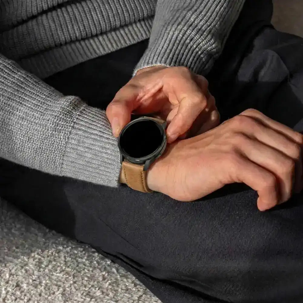 Samsung Galaxy Watch 6 - 40mm leren bandje (bruin)