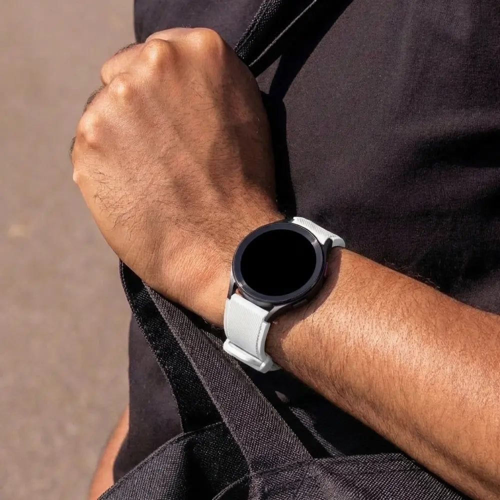 Samsung Galaxy Watch 7 - 40mm siliconen bandje (wit)