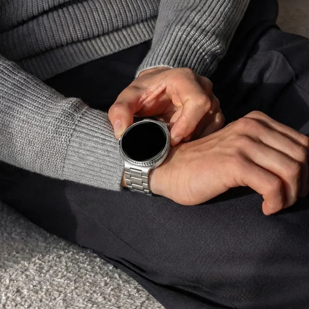 Correa acero Samsung Galaxy Watch 8 - 40mm (titanio)