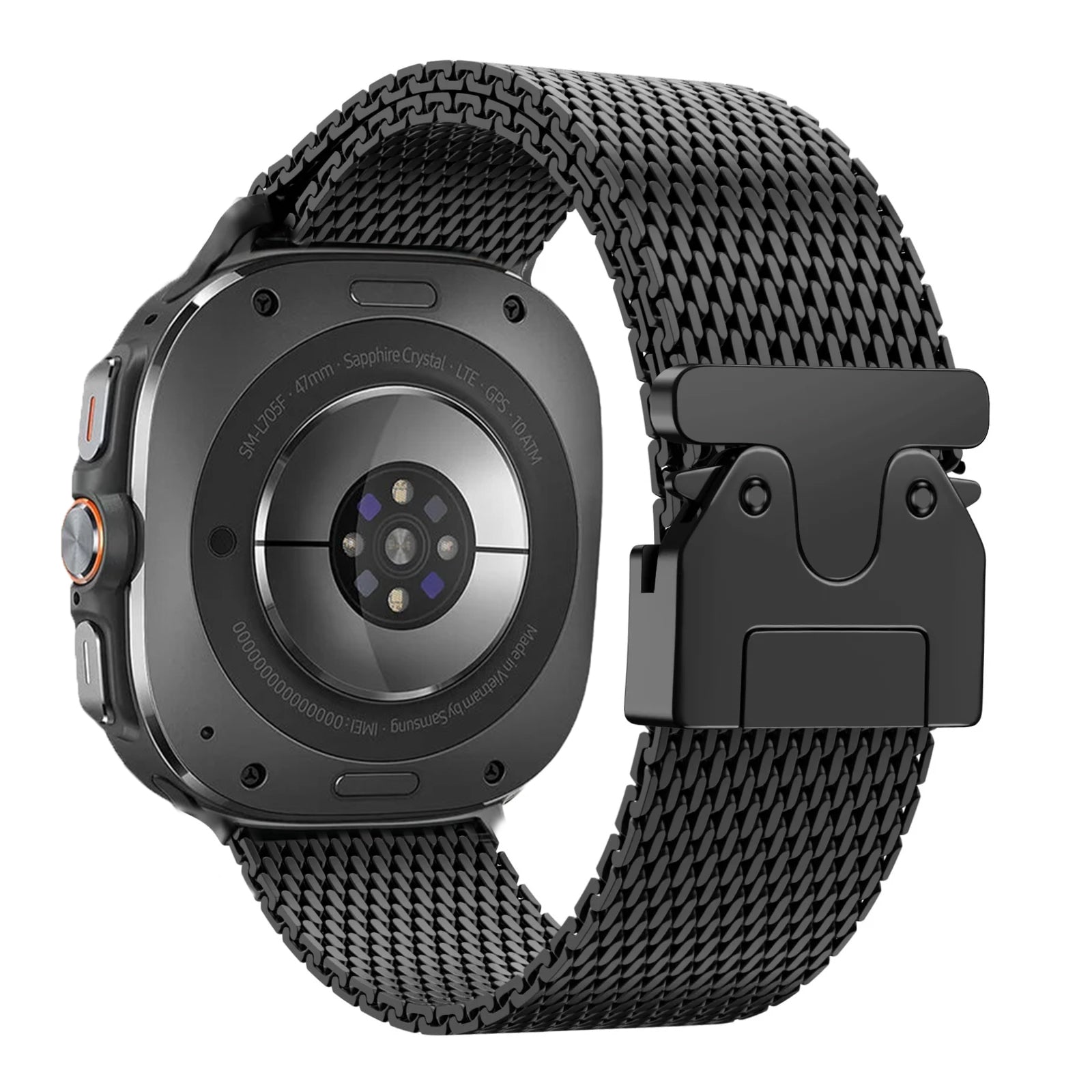 Correa milanesa con hebilla Samsung Galaxy Watch Ultra (negro)