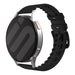 Amazfit GTS 4 Leather / Silicone Strap (Black)