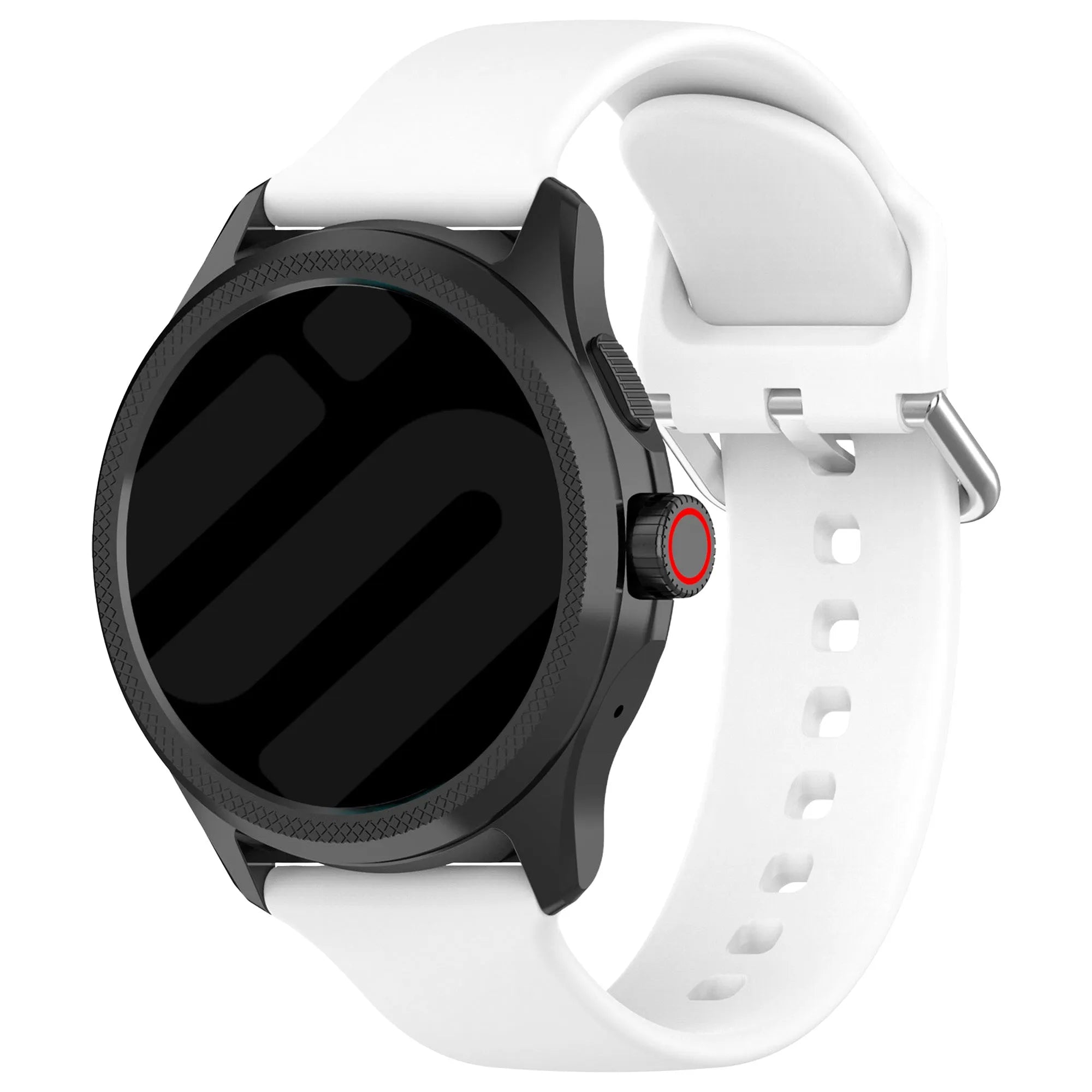 TicWatch Pro 5 Enduro siliconen gesp band (wit)