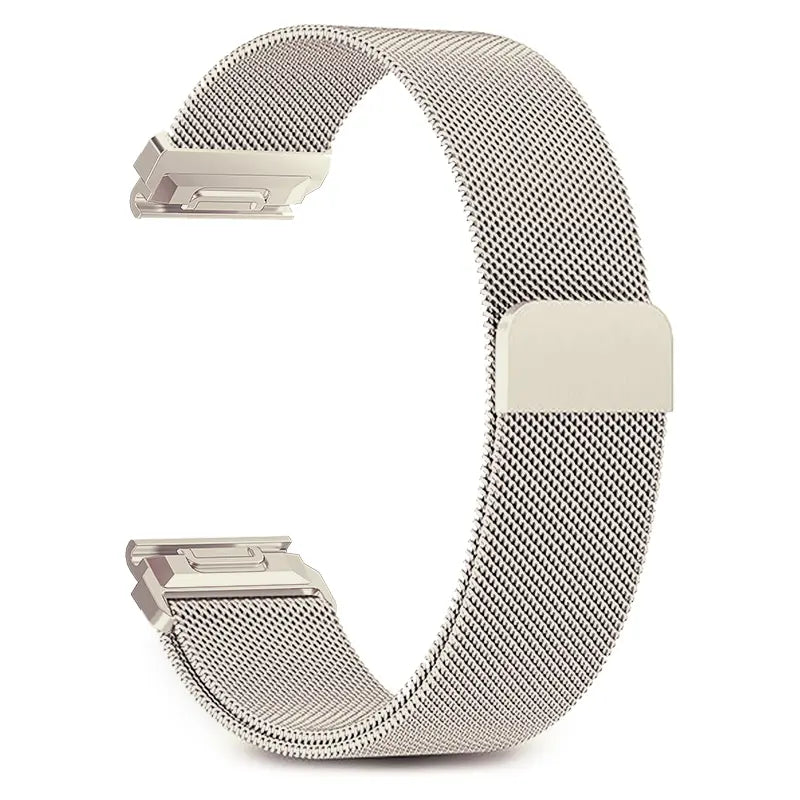 Garmin Fenix E Premium Milanese Armband (Polarstern)
