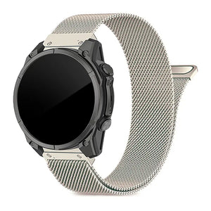 Garmin Fenix E Premium Milanese Armband (Polarstern)