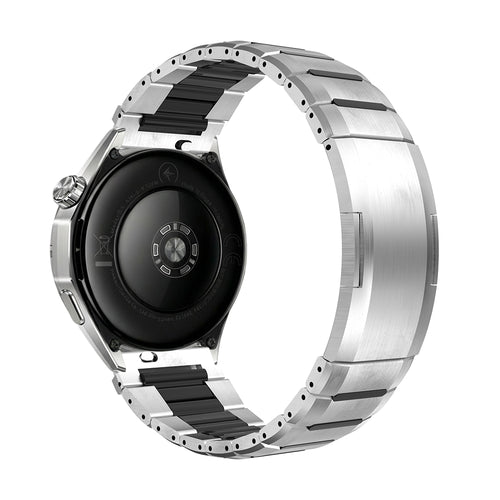 Suunto Vertical 2 'One Push' Stahl-Hybridarmband (Titan/Schwarz)