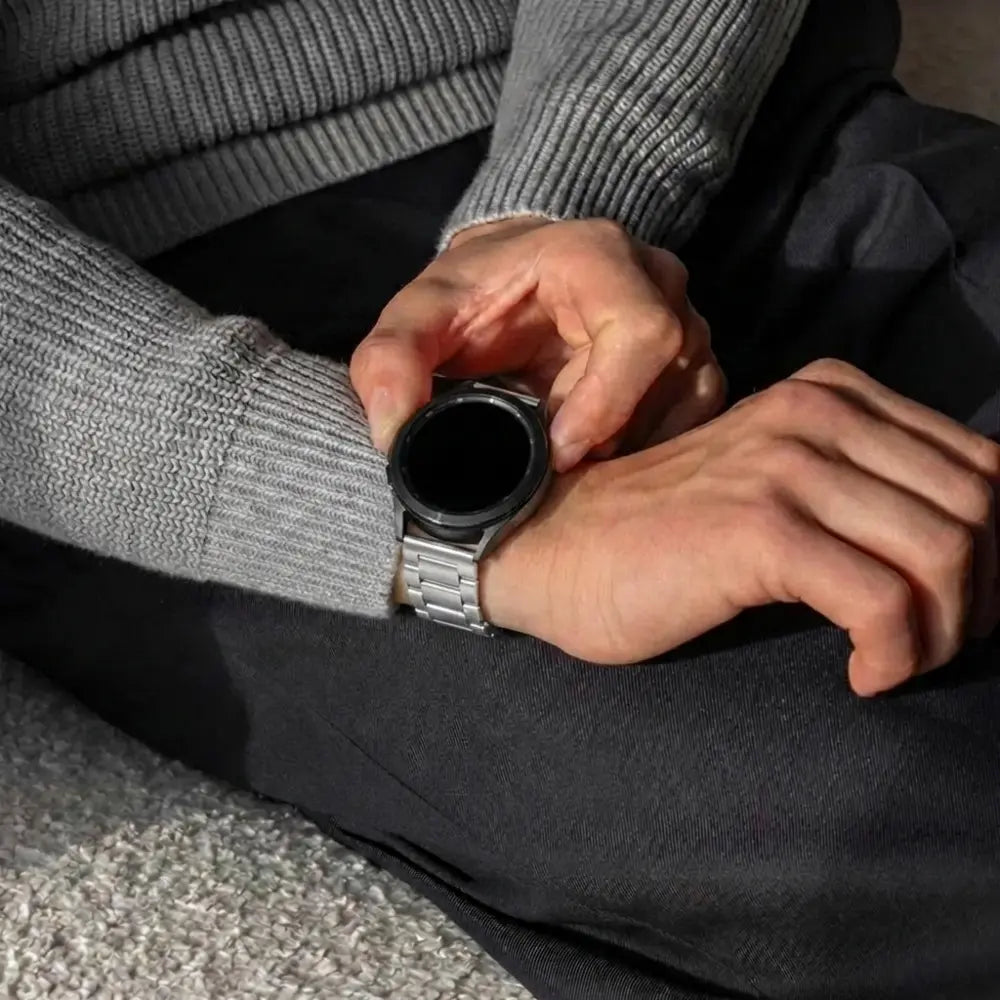 Huawei Watch GT 4 - 41mm stalen band (zilver)