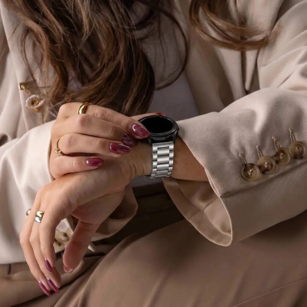 Huawei Watch GT 4 - 41mm stalen band (zilver)
