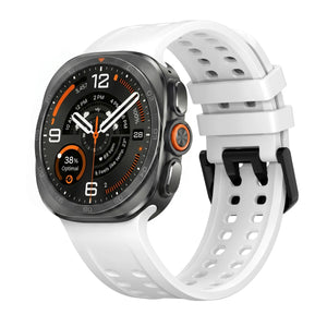 Samsung Galaxy Watch Ultra siliconen bandje (wit)