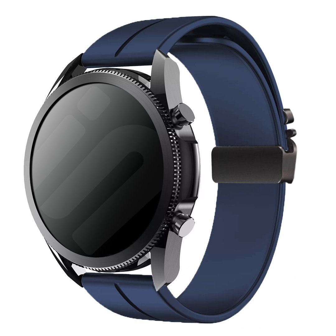 Correa silicona Samsung Gear S3 con hebilla P (azul oscuro)