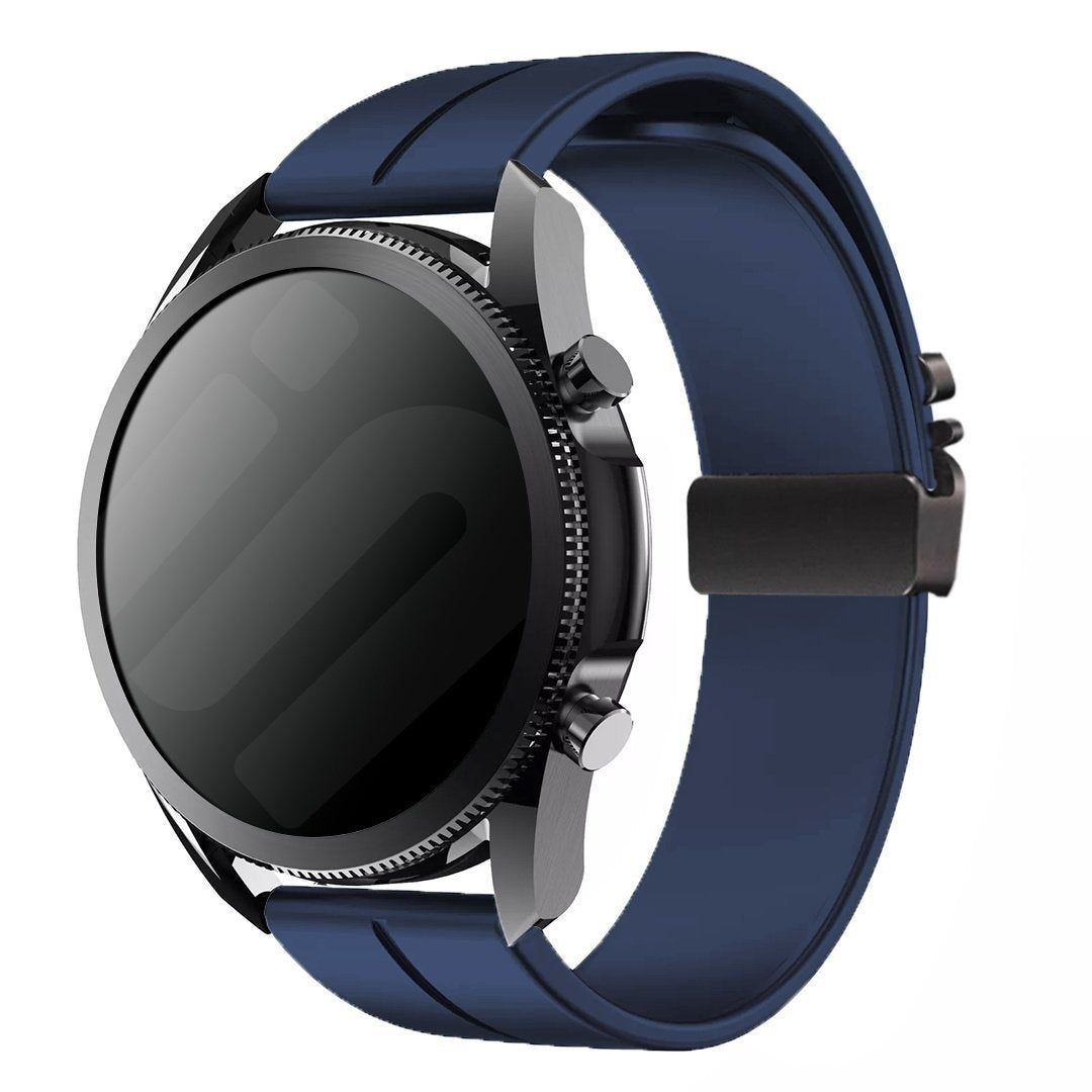 Correa silicona con P-hebilla Oppo Watch X2 (azul oscuro)