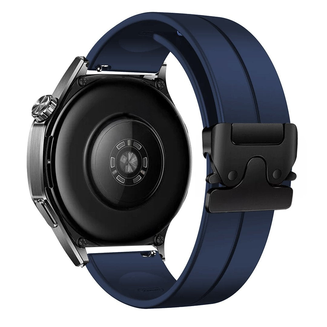Correa silicona Samsung Gear S3 con hebilla P (azul oscuro)
