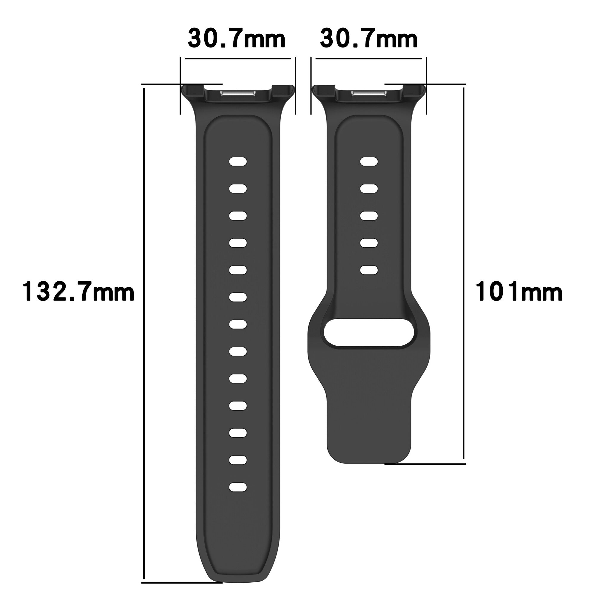 Correa silicona Outdoor Samsung Galaxy Watch 8 - 40mm (lima)