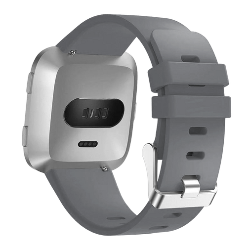 Fitbit Versa / Versa 2 Silikonarmband (Grau)