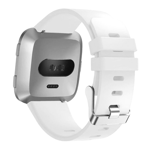 Bracelet silicone Fitbit Versa (blanc)