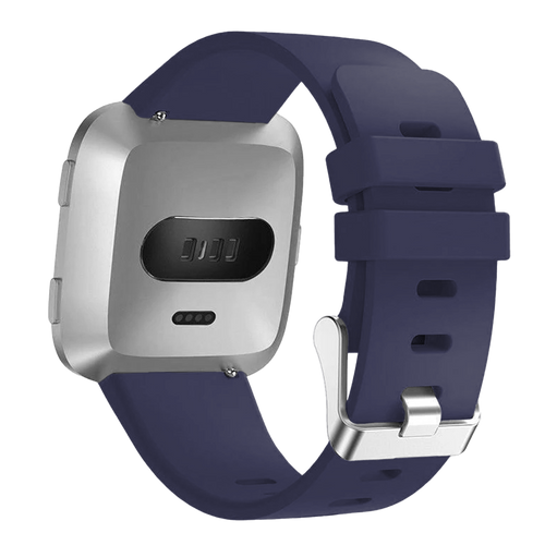 Fitbit Versa / Versa 2 Silikonarmband (Dunkelblau)