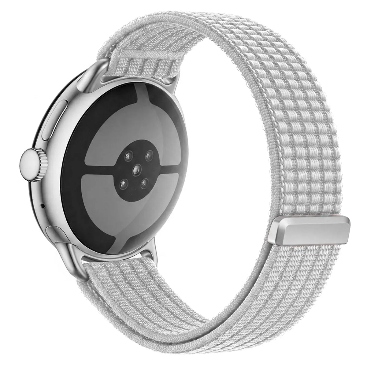 Google Pixel Watch 3 - 41mm Ultradünnes Nylonband (Hellgrau)