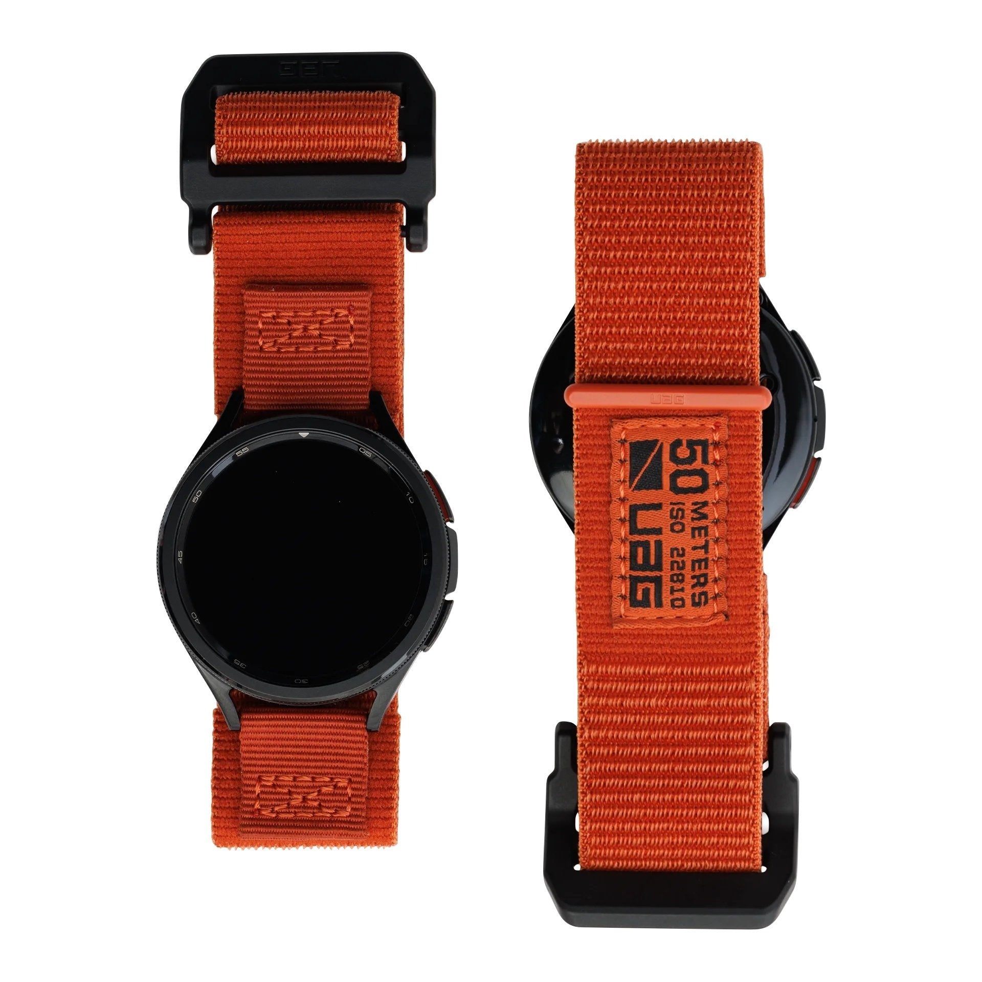 UAG Samsung Galaxy Watch 4 Classic 42mm Nylonarmband (Orange)