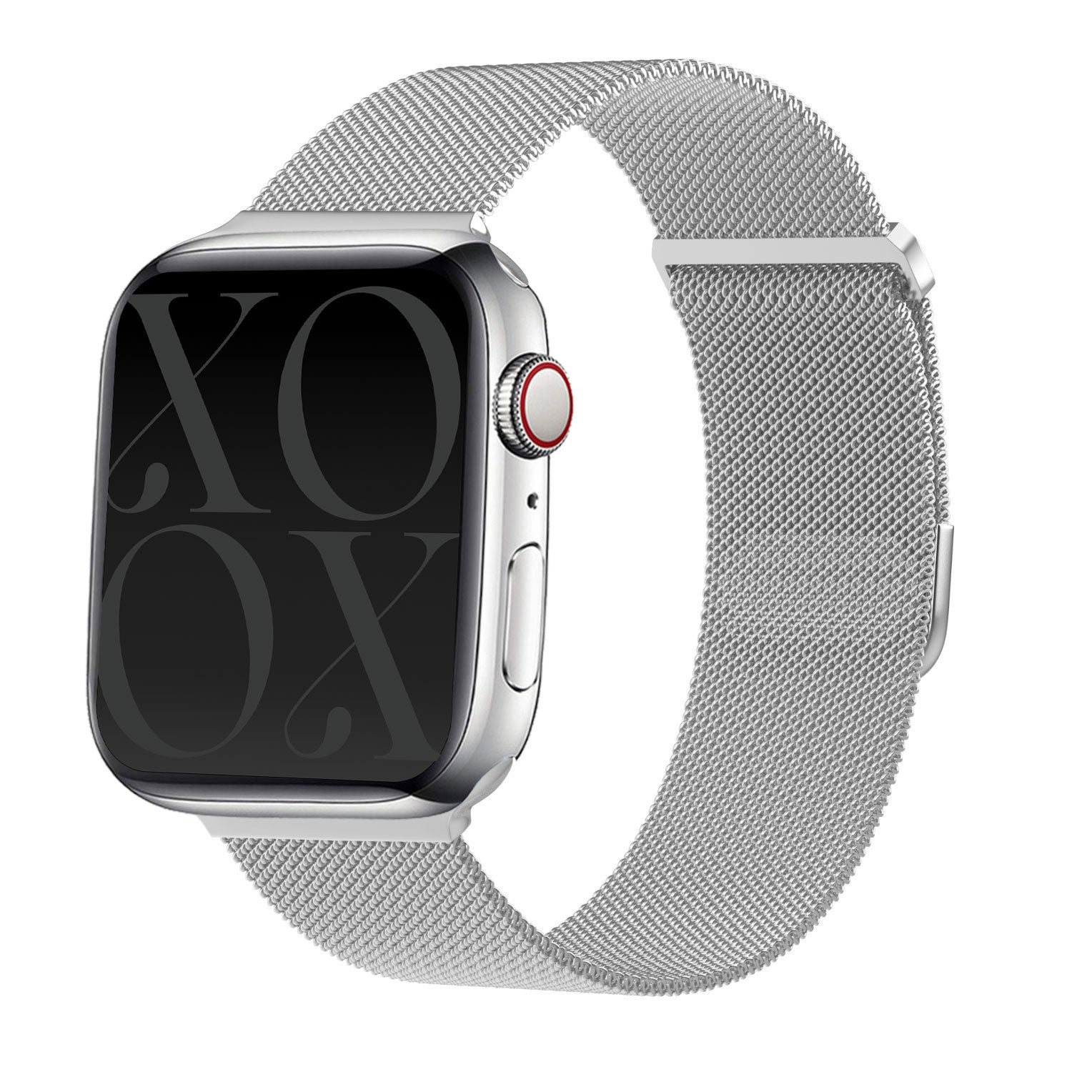 Correa milanesa xoxo Wildhearts Apple Watch (plateado)