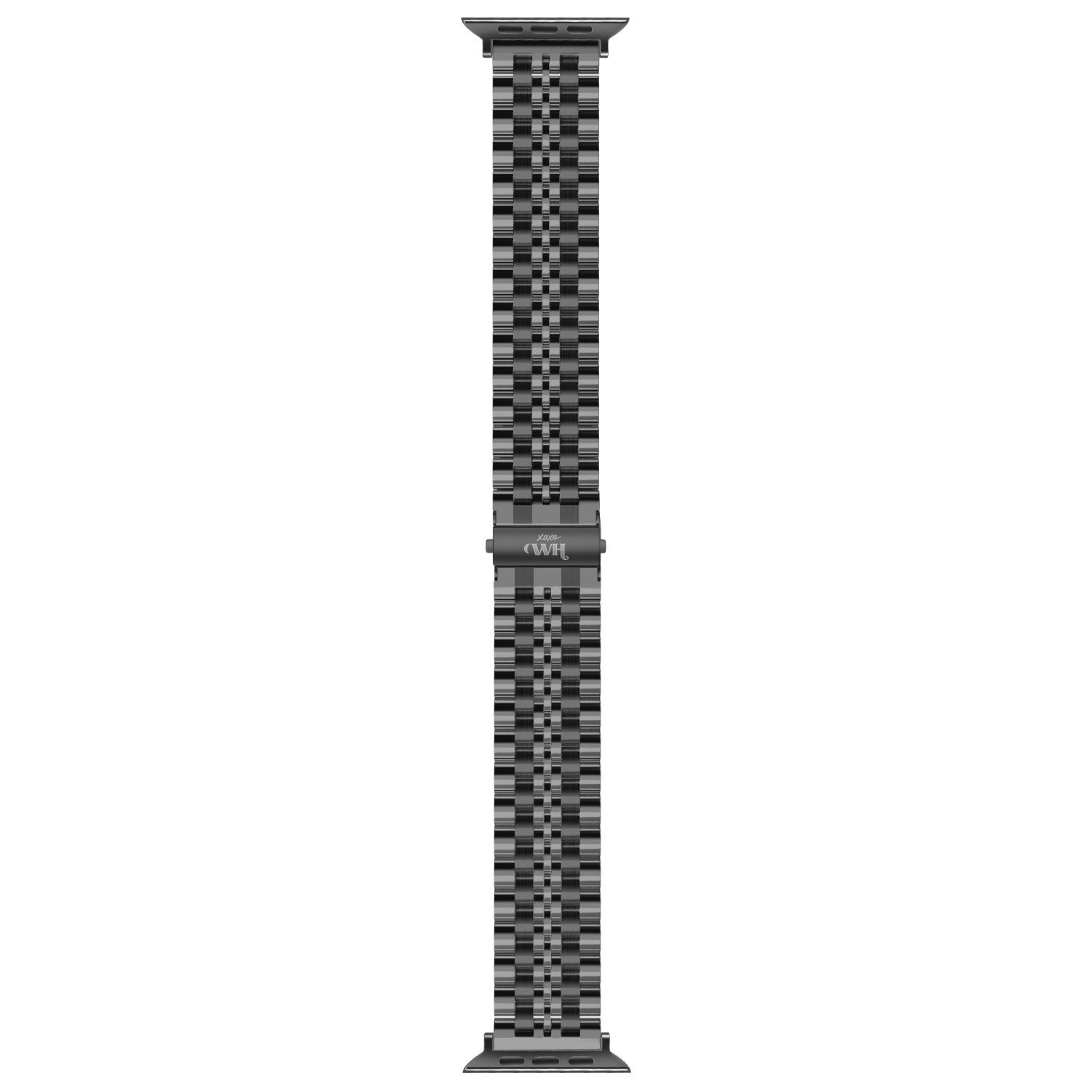 Correa acero xoxo Wildhearts Apple Watch (negro)