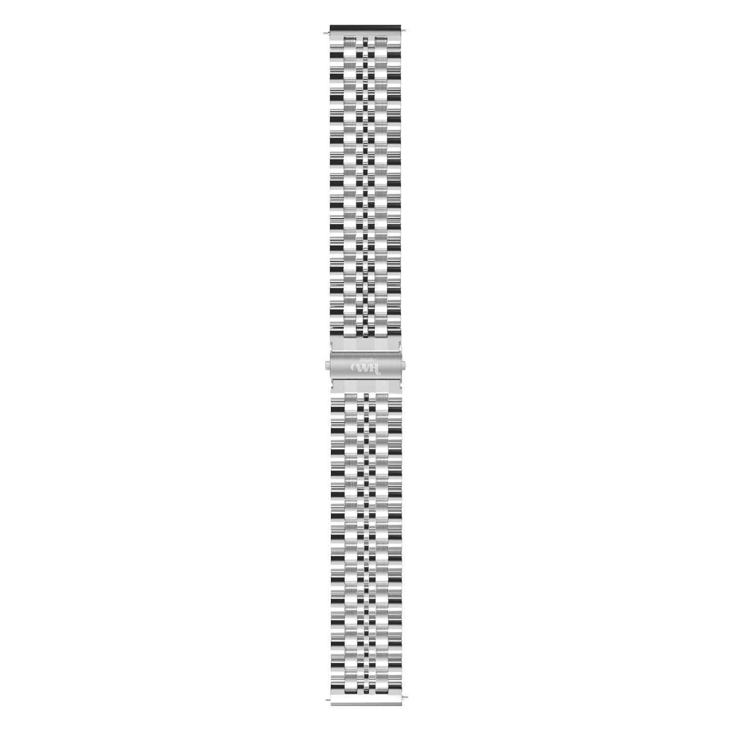 xoxo Wildhearts Fossil Gen 5e 44mm Steel Strap (Silver)