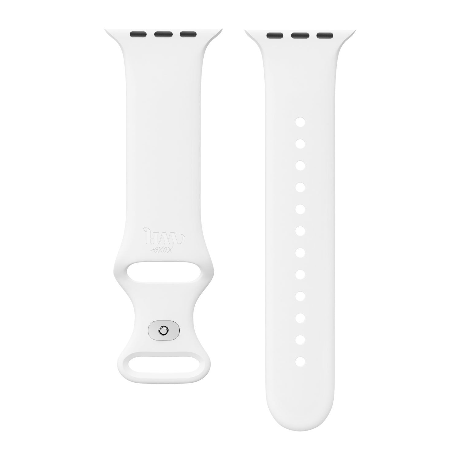 Correa silicona xoxo Wildhearts Apple Watch (blanco)