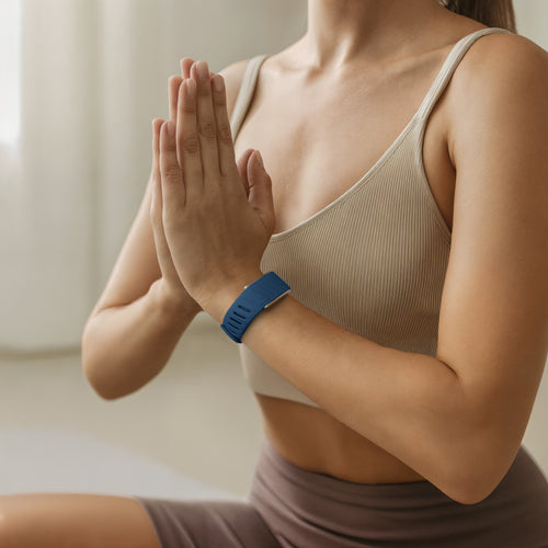 Kompatibel mit Whoop 5.0 Sportarmband (Duo Blau)