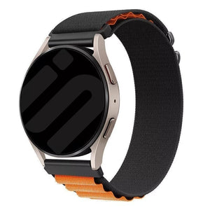 Redmi Watch 5 Active Alpine Nylonarmband (Schwarz/Orange)
