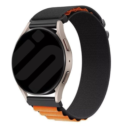 Suunto Vertical 2 Alpine Nylon Strap (Black/Orange)