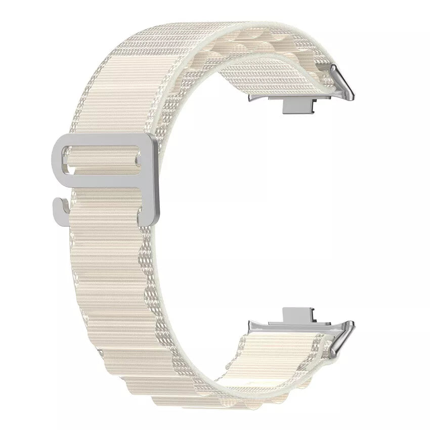 Correa nylon Alpine Xiaomi Smart Band 9 Pro (blanco estrella)