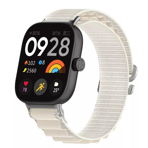 Bracelet nylon Alpine Xiaomi Smart Band 8 Pro (Lumière stellaire)