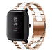 Xiaomi Amazfit Bip Steel Strap (Rose Gold/White)
