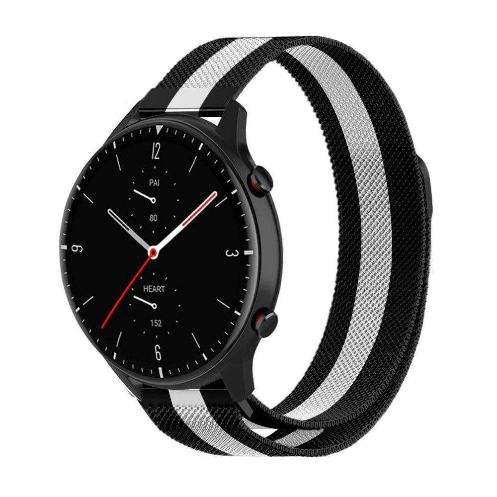 amazfit-gtr-2-milanese-band-zwart-wit