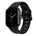 Amazfit GTS 2 Silicone Strap Patterned (Black)