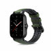 Amazfit GTS 2 Silicone/Leather Strap (Green)