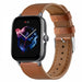 Amazfit GTS 3 Lederarmband (glattes Braun)