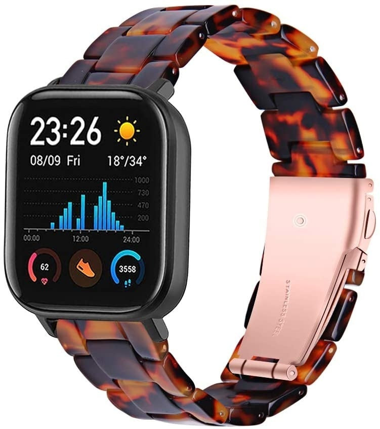 amazfit-gts-resin-band-lava