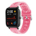 Xiaomi Amazfit GTS Silicone Strap Patterned (Bright Pink)