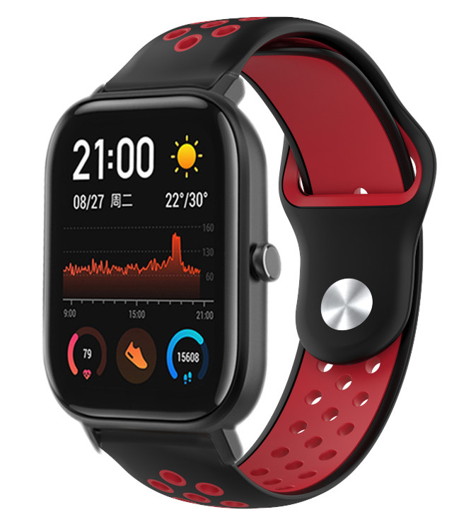 amazfit-gts-sport-band-zwart-rood