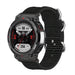Amazfit T-Rex 2 Nylon Schnallenarmband (Schwarz)