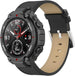Amazfit T-Rex (Pro) Leather Strap (Black)