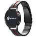 Huawei Watch GT 3 Pro 46mm Stahl 'Iron' Armband (Schwarz/Rot)