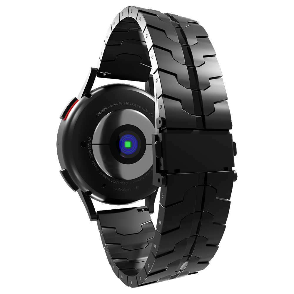Correa steel iron OnePlus Watch 3 (negra)