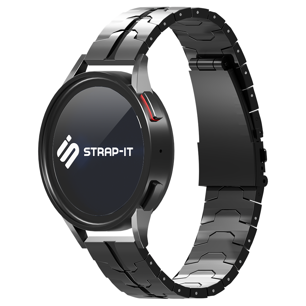 Correa steel iron OnePlus Watch 3 (negra)