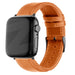 Bandz Apple Watch Echtleder Armband (Braun)