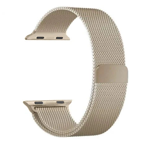 Correa milanesa Apple Watch Ultra (champán)