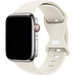 Apple Watch Silikonarmband (Beige)
