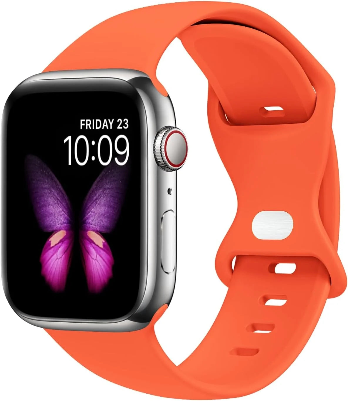 Correa silicona 'Classic' Apple Watch (naranja)