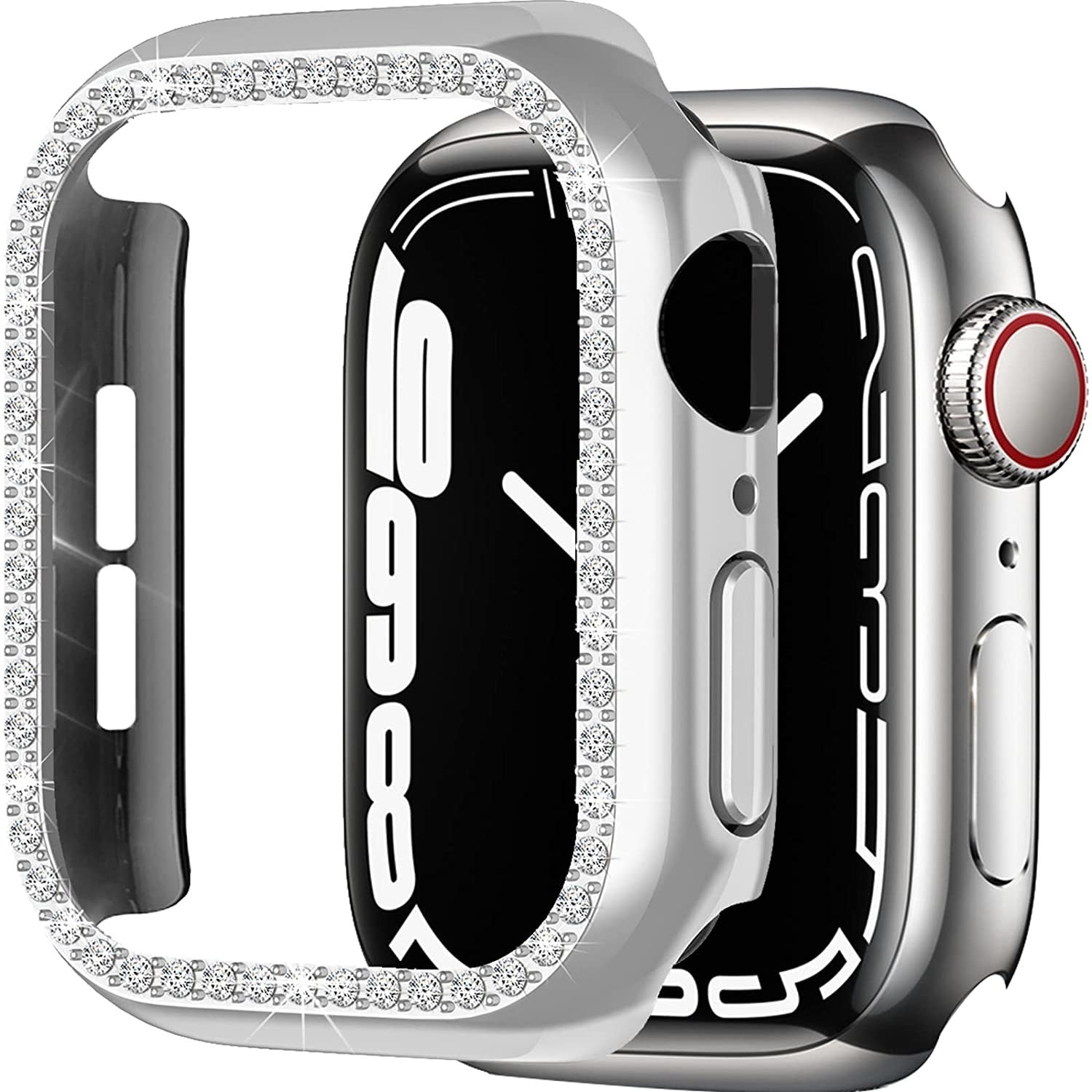 apple-watch-7-45mm-diamond-hardcase-silber