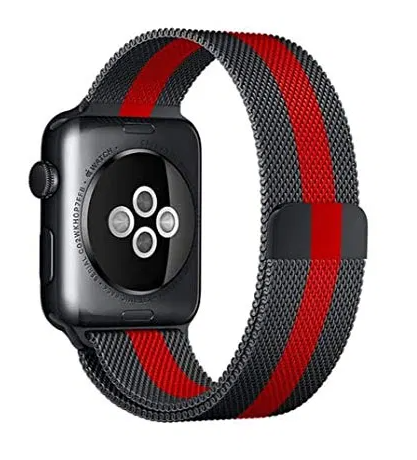 apple-watch-armband-milanaise-rot-schwarz